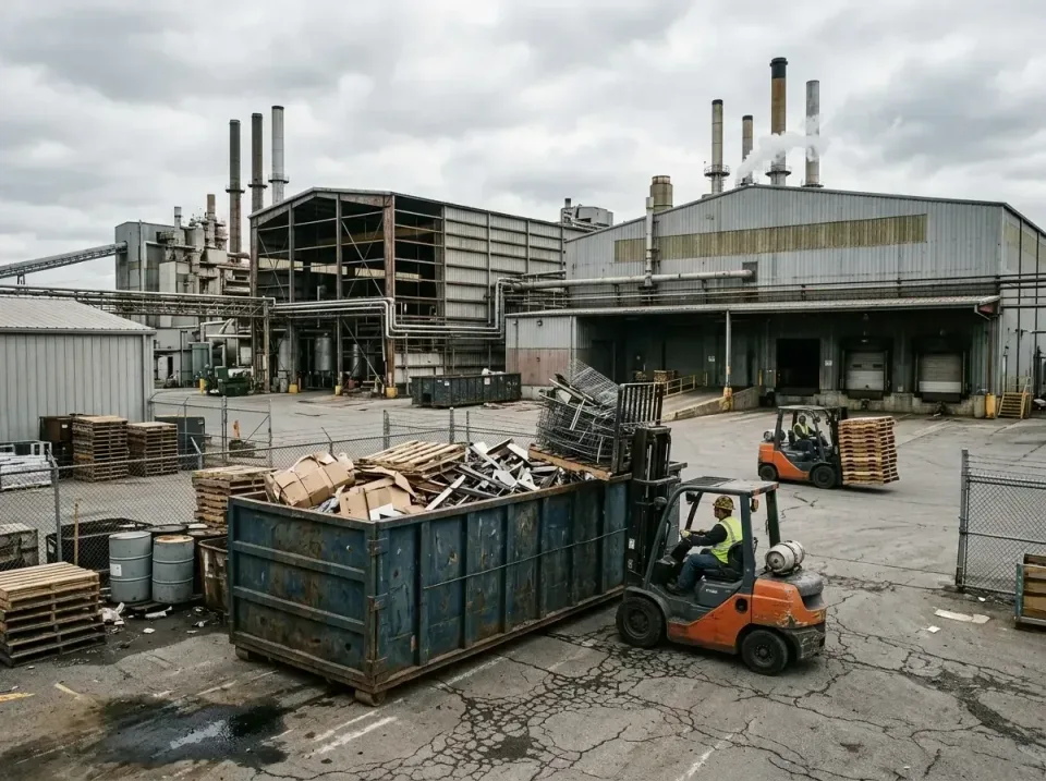 industrial-factory-scrap-conta-003 — frequently asked questions, Cheap Roll-off Dumpster Rentals in Burr Ridge, IL